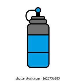 Bottle water drink icon vector sign and symbol on trendy design