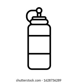 Bottle water drink icon vector sign and symbol on trendy design