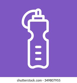 Bottle, water, drink icon vector image. Can also be used for fitness and sports. Suitable for web apps, mobile apps and print media.