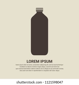 Bottle of water icon