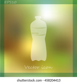 Bottle of water icon