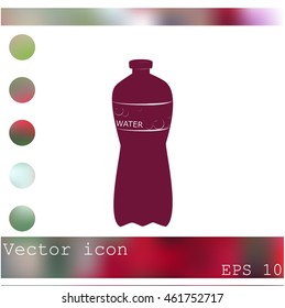 Bottle of water icon