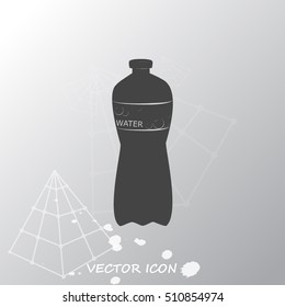 Bottle of water icon