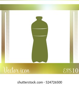 Bottle of water icon