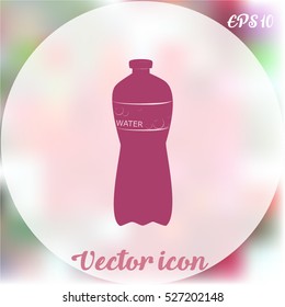 Bottle of water icon