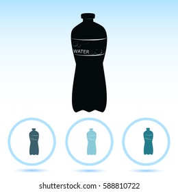 Bottle of water icon