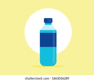 Bottle of water icon. Cartoon vector style for your design