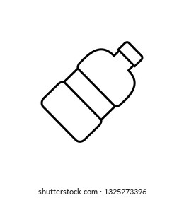 Bottle of Water Icon. Drink Illustration As A Simple Vector Sign & Trendy Symbol for Design and Websites, Presentation or Mobile Application.