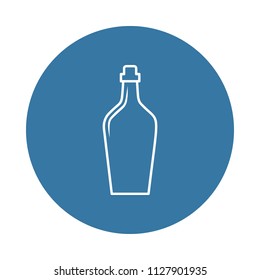 bottle of water icon. Element of bottle icons for mobile concept and web apps. Badge style bottle of water icon can be used for web and mobile apps on white background