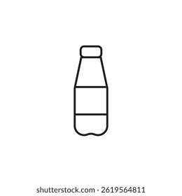bottle water icon. bottle water Symbol sign for mobile concept and web design. Vector icon, Logo illustration, Vector graphics