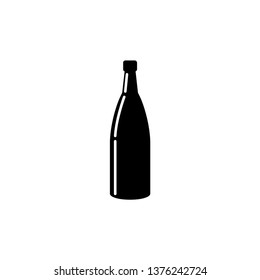 Bottle Of Water Icon Vector