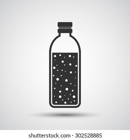 Bottle of water icon - Vector