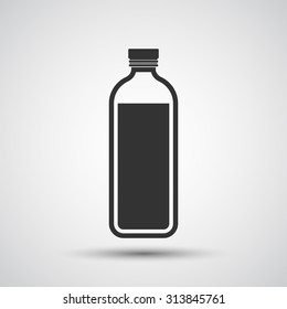 Bottle Of Water Icon - Vector