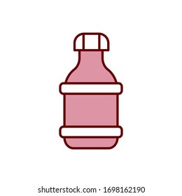 Bottle water icon vector design template