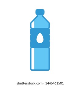 Bottle of water logo template vector icon design