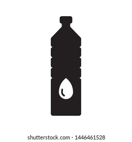 Bottle of water logo template vector icon design