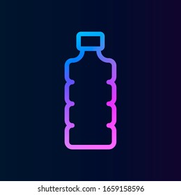 Bottle, water nolan icon. Simple thin line, outline vector of water icons for ui and ux, website or mobile application
