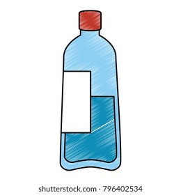 bottle water plastic icon