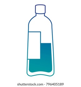 bottle water plastic icon