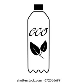 bottle of water vector icon