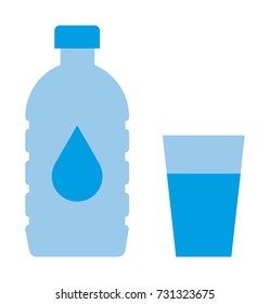 Bottle Of Water vector icon