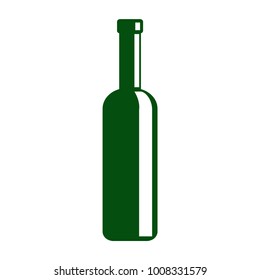a bottle of white wine