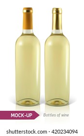bottle of white wine