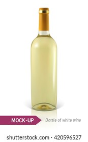 bottle of white wine