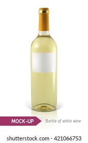 bottle of white wine