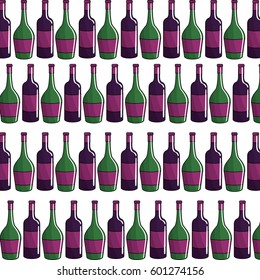 bottle of wine background icon stock