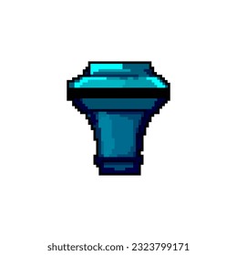 bottle wine cork game pixel art retro vector. bit bottle wine cork. old vintage illustration