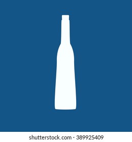 A bottle of wine and a glass icon