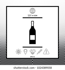 Bottle of wine icon