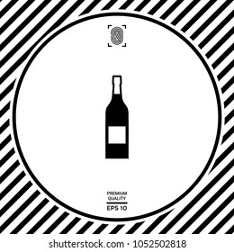 Bottle of wine icon