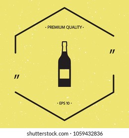 Bottle of wine icon