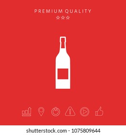 Bottle of wine icon