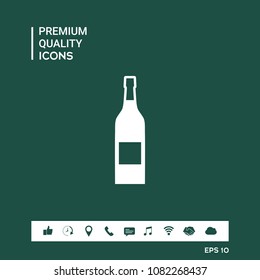 Bottle of wine icon