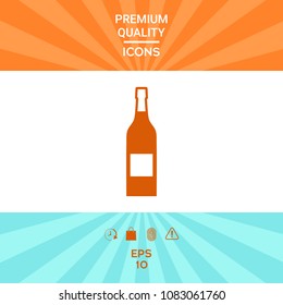 Bottle of wine icon