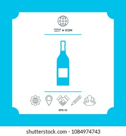 Bottle of wine icon