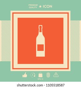 Bottle of wine icon