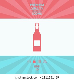Bottle of wine icon
