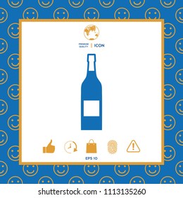Bottle of wine icon