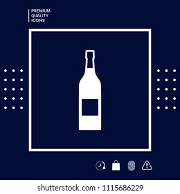 Bottle of wine icon