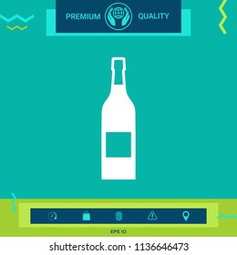 Bottle of wine icon