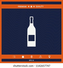 Bottle of wine icon