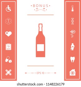 Bottle of wine icon