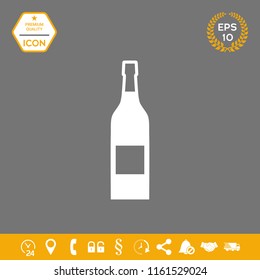 Bottle of wine icon