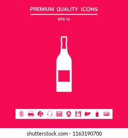 Bottle of wine icon