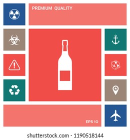 Bottle of wine icon