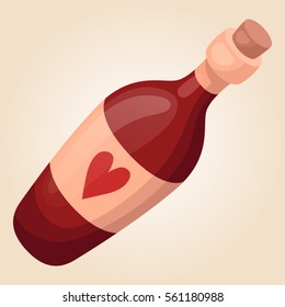 Bottle of wine icon